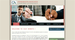 Desktop Screenshot of kharabandaassociates.com